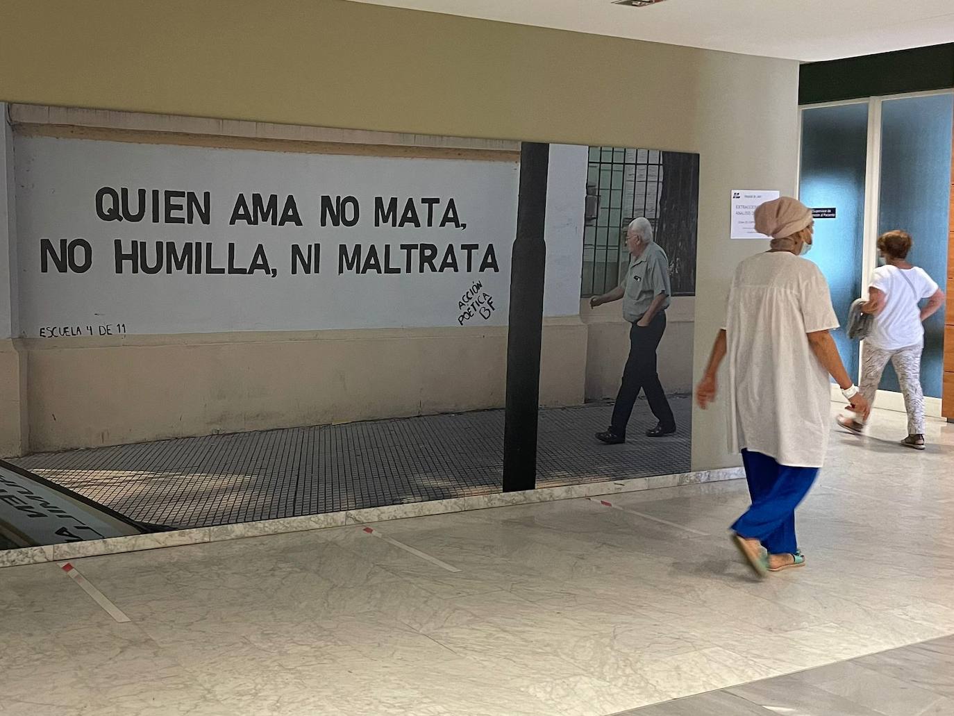 Una muestra de 50 fotografías de medio y gran formato realizadas por Luis Vidal Manceñido han acompañado durante los últimos meses a pacientes y acompañantes en su recorrido por el Hospital de León. 