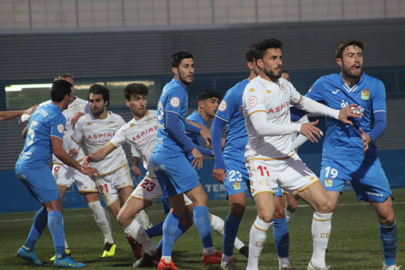 Los leoneses visitaron al Fuenlabrada en el segundo partido de la segunda vuelta del campeonato