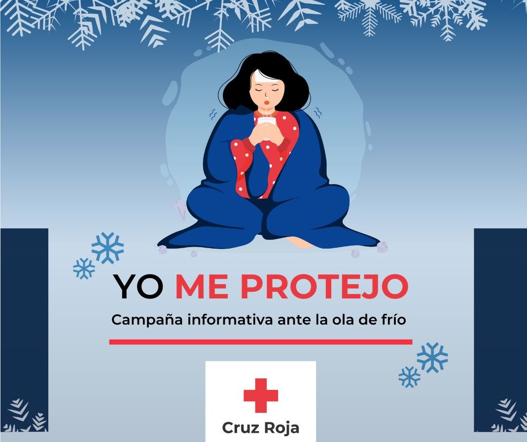 'Yo me protejo', la campaña de Cruz Roja en León con población vulnerable al frío para ofrecerles consejos y detectar pobreza energética. El intenso frío y la bajada de temperaturas pueden poner en riesgo la salud de las personas.