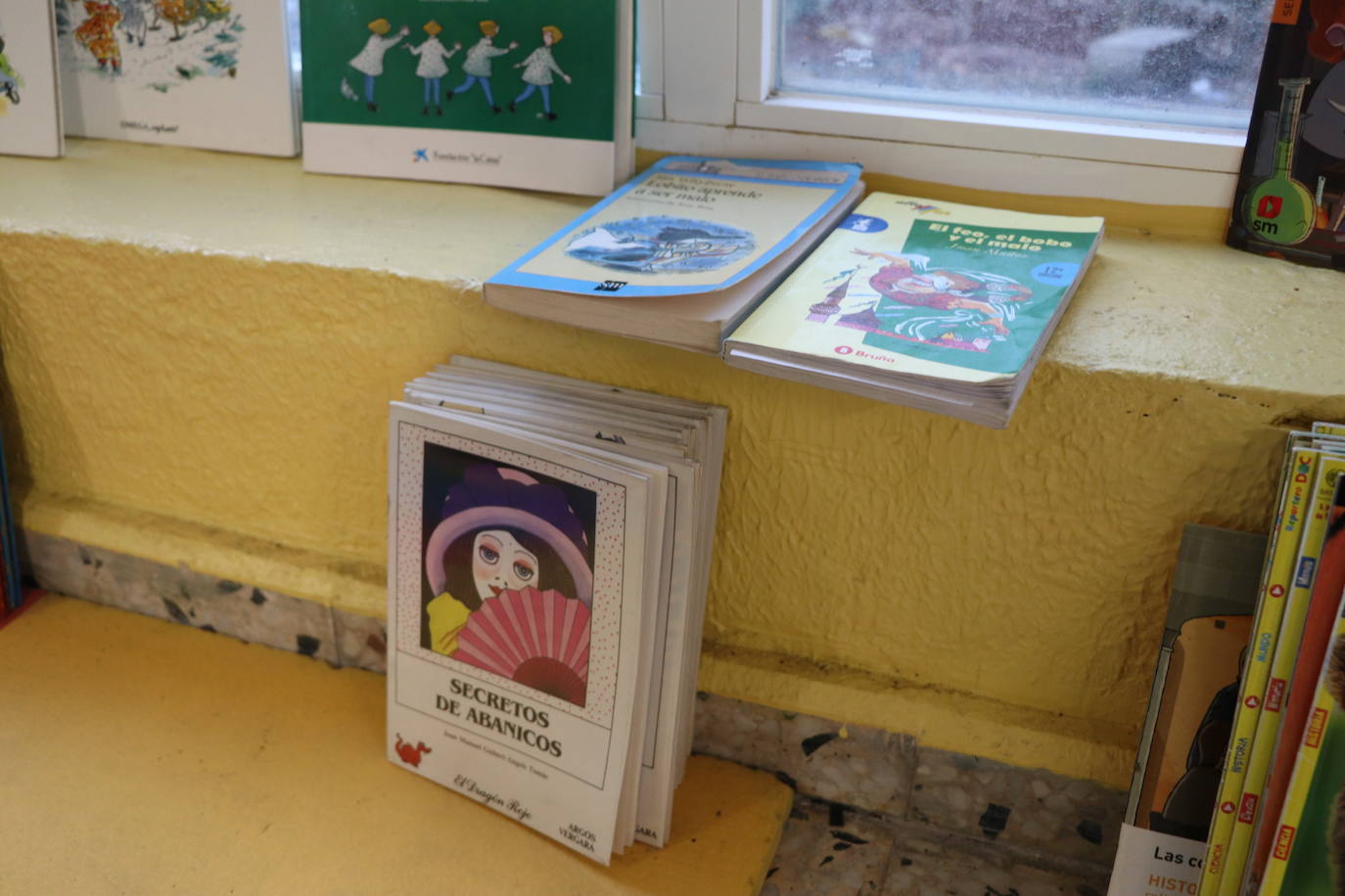 El 'Club del libro libre' del colegio Antonio González de Lama.