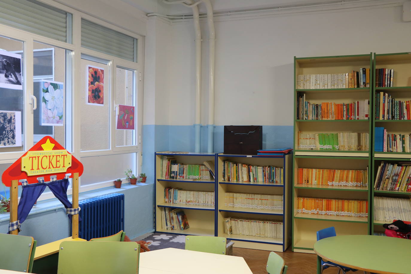 El 'Club del libro libre' del colegio Antonio González de Lama.