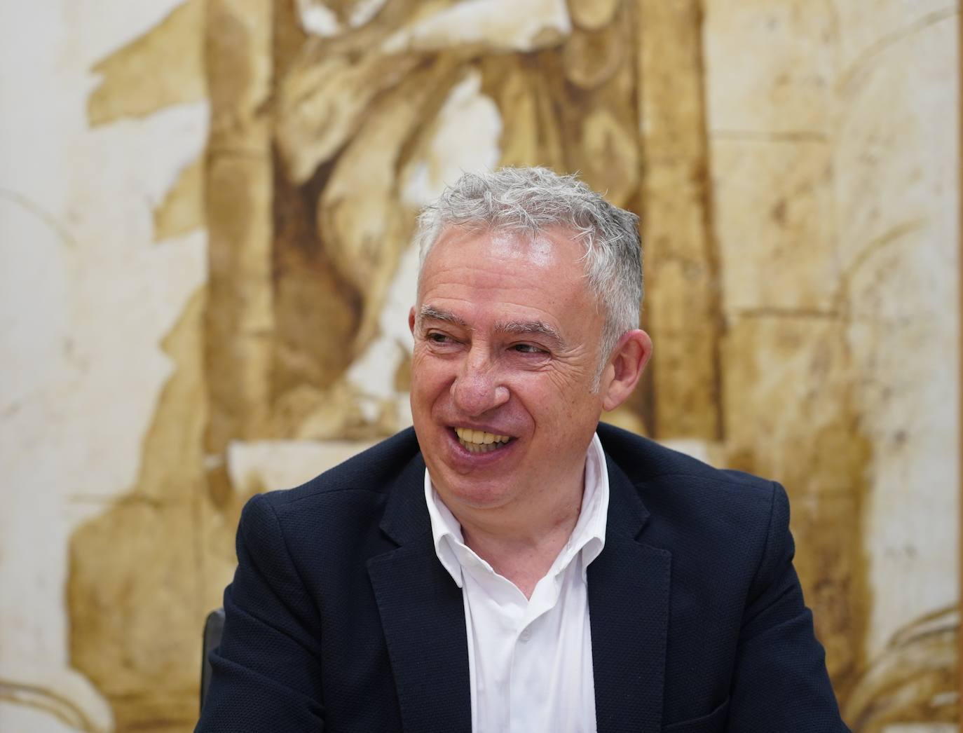 El portavoz del Grupo Parlamentario Popular de las Cortes de Castilla y León, Raúl de la Hoz, se reúne con los portavoces de UPL y Soria ¡Ya!, Luis Mariano Santos y José Ángel Ceña, dentro de la ronda de diálogo orientado a los nombramientos de las instituciones propias de la Comunidad.