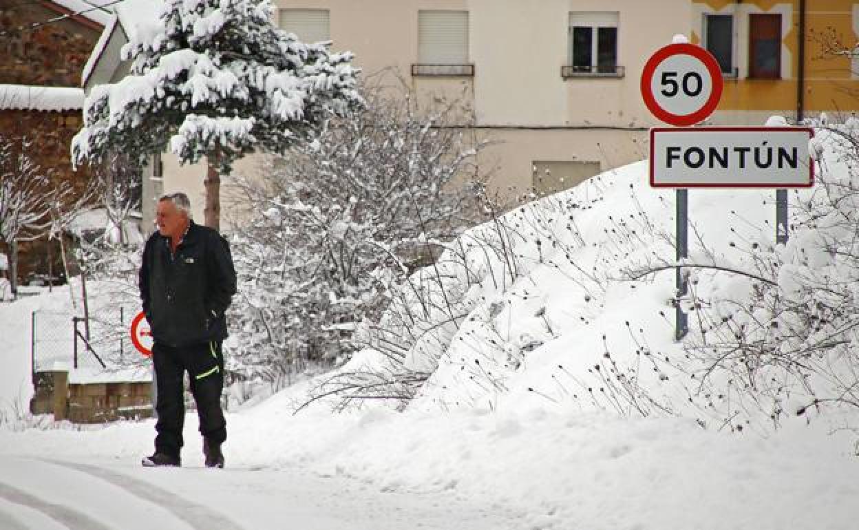 El frio se mantiene en la provincia de León durante este domingo.