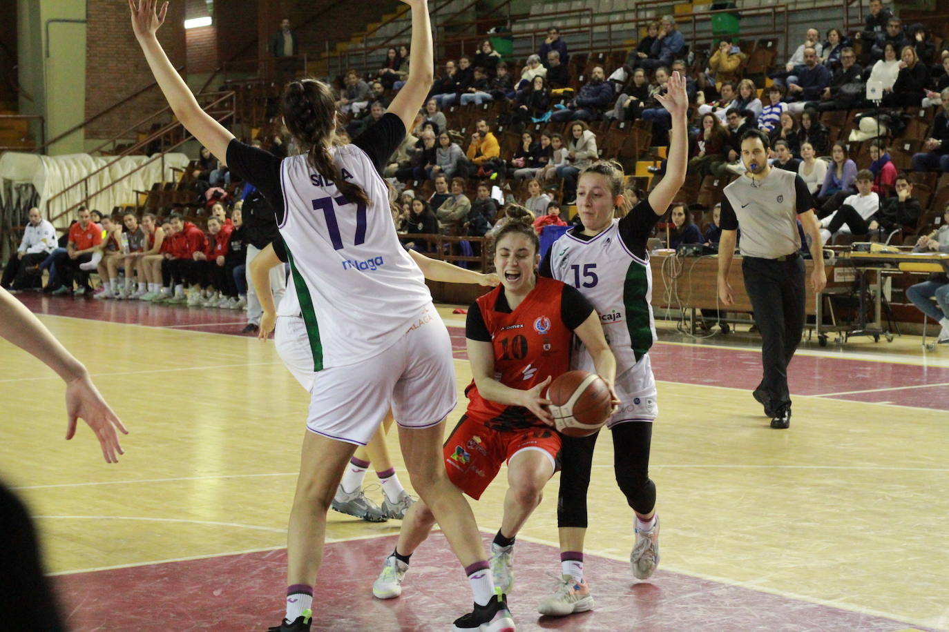 Fotos: Partido entre el BF León y el Mijas