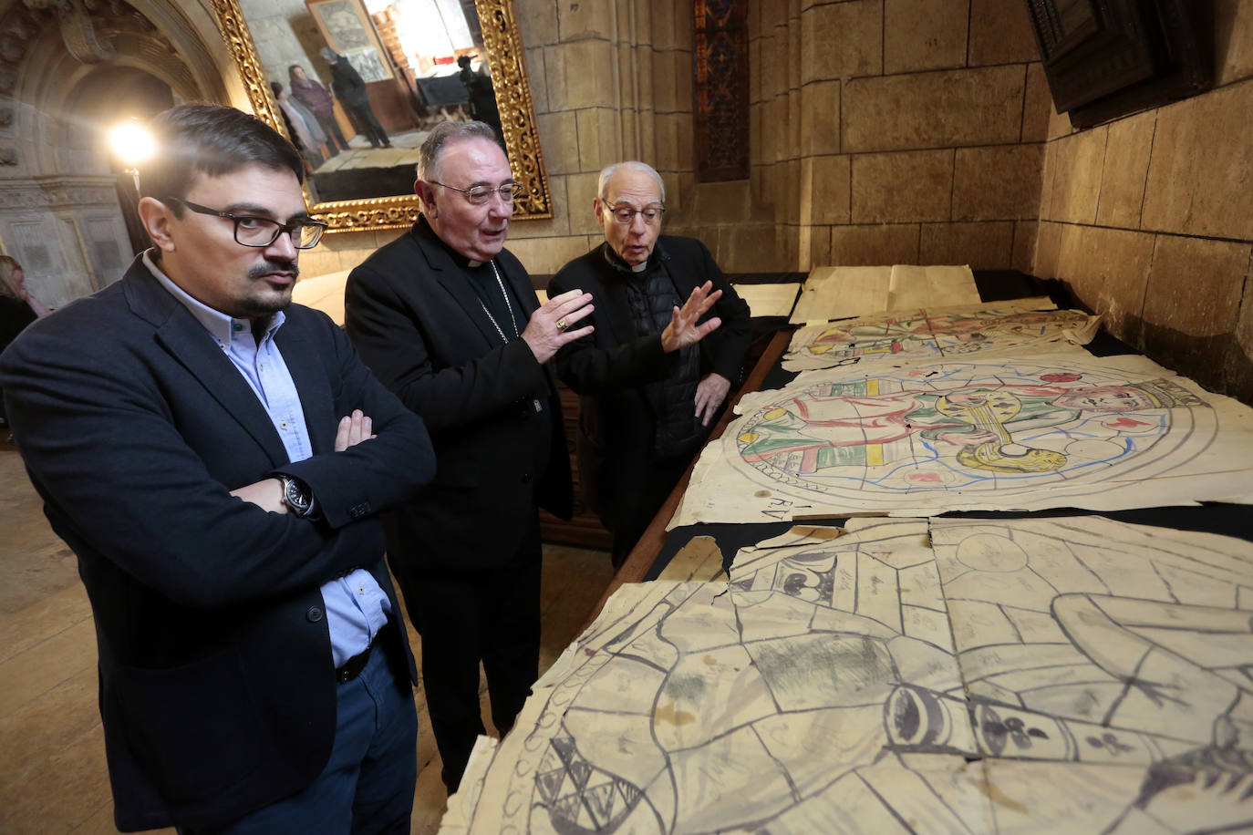 Recepción del legado de José María Muñiz Sánchez a la catedral de León