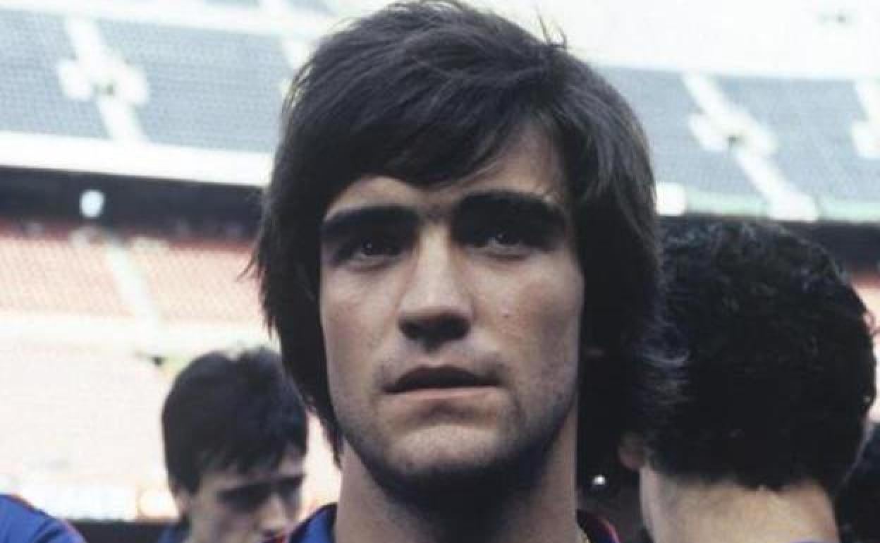 Marcos Alonso en el Barça que ganó la Liga en la temporada 83-84