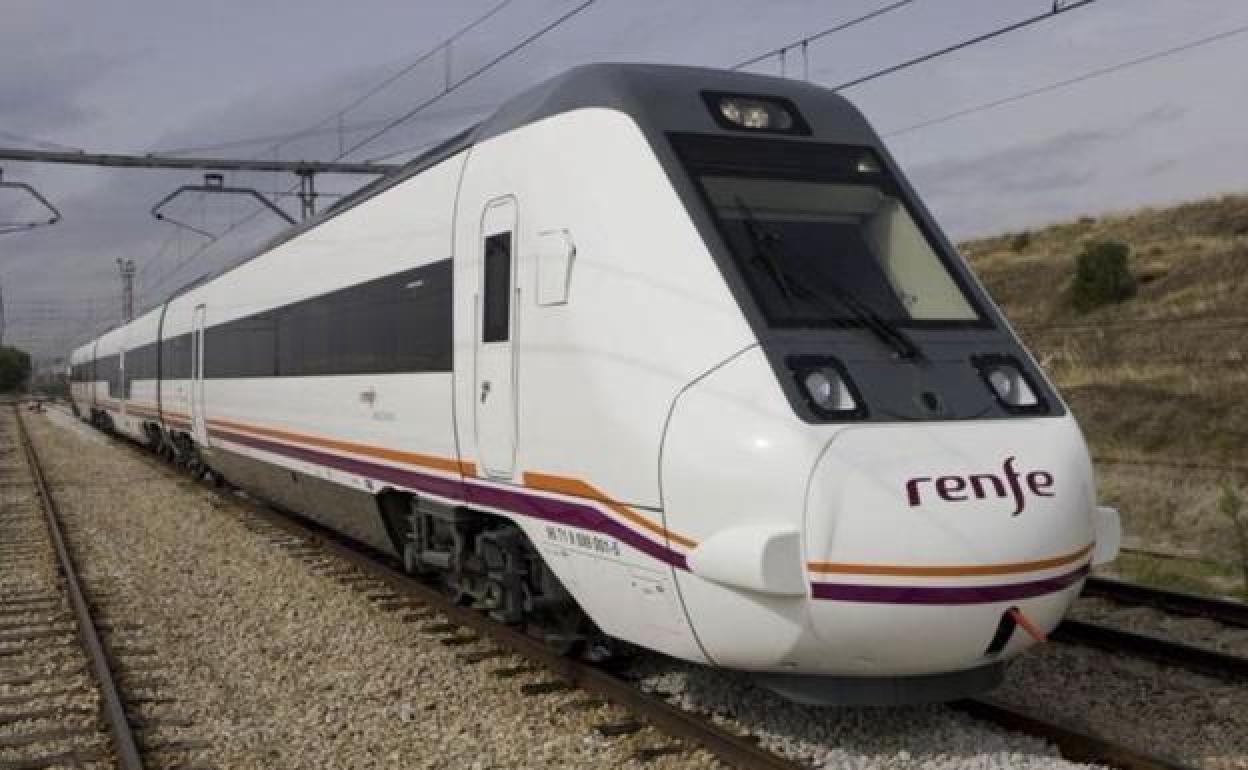 Imagen de archivo de uno de los trenes de Renfe. 