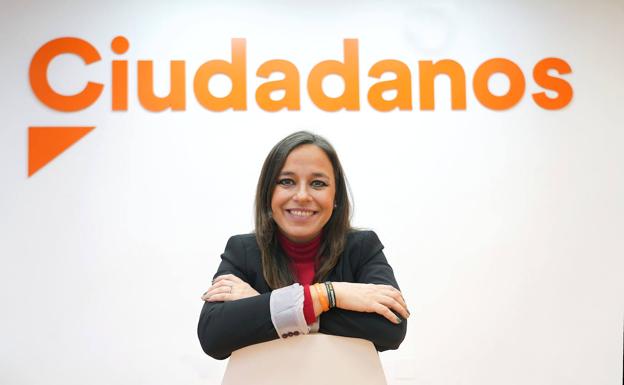 La presidenta de Ciudadanos en Castilla y León, Gemma Villarroel. 