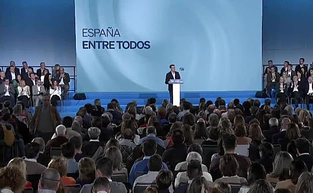 El presidente del PP, Alberto Núñez Feijóo 