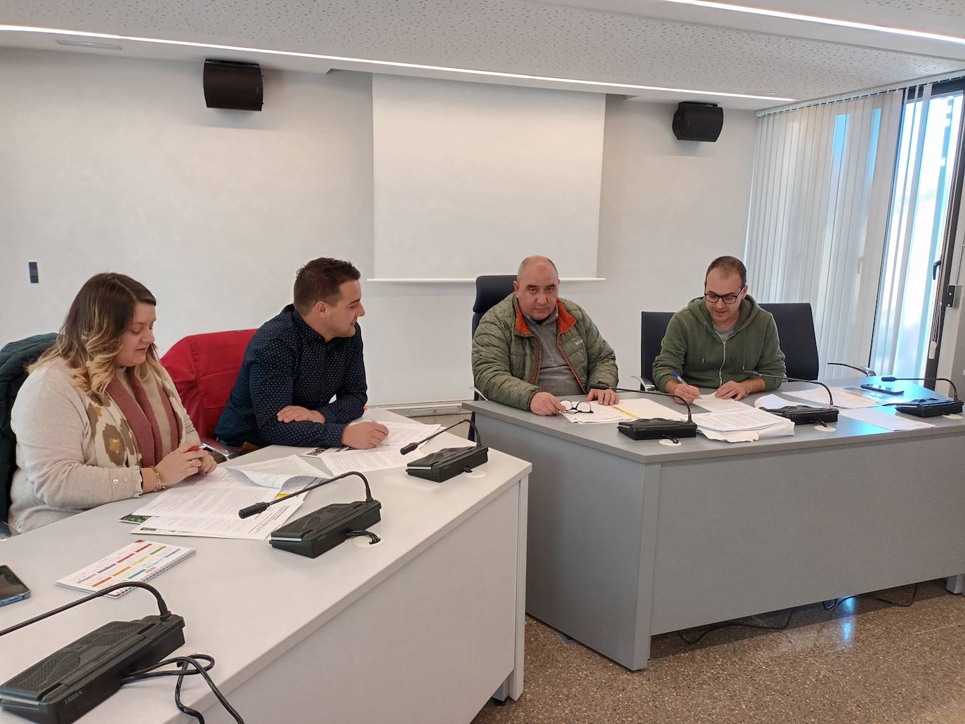 Encuentro con el Consejo de la Juventud.