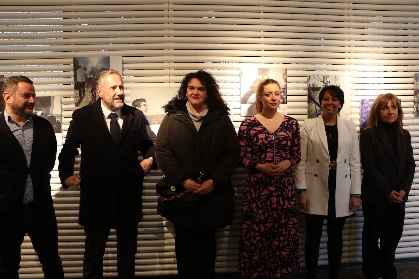 Inauguración de la Exposición del I Concurso de Fotografía «Un feliz viaje por la vida» organizada por la Federación Autismo de Castilla y León.
