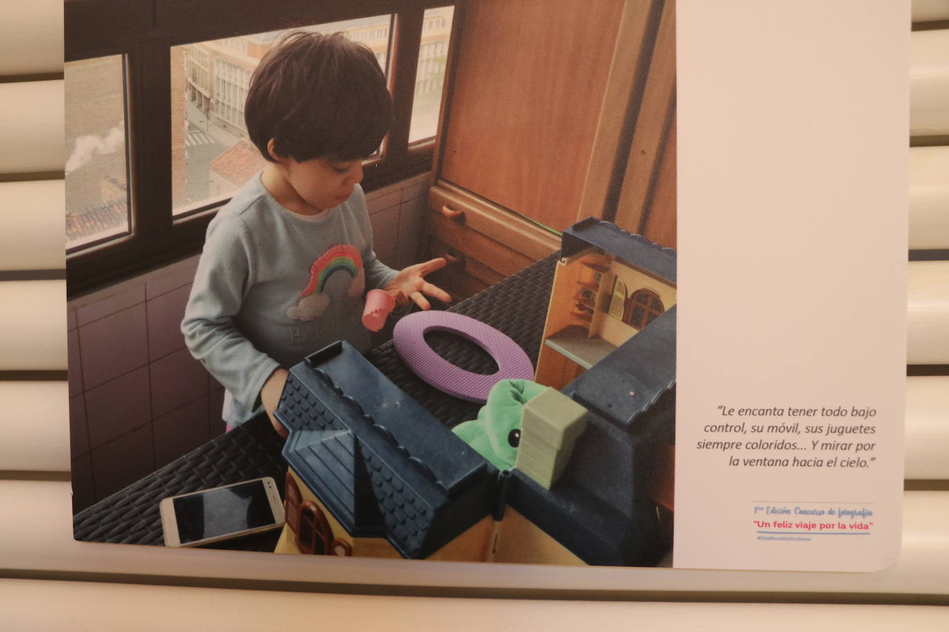 Inauguración de la Exposición del I Concurso de Fotografía «Un feliz viaje por la vida» organizada por la Federación Autismo de Castilla y León.