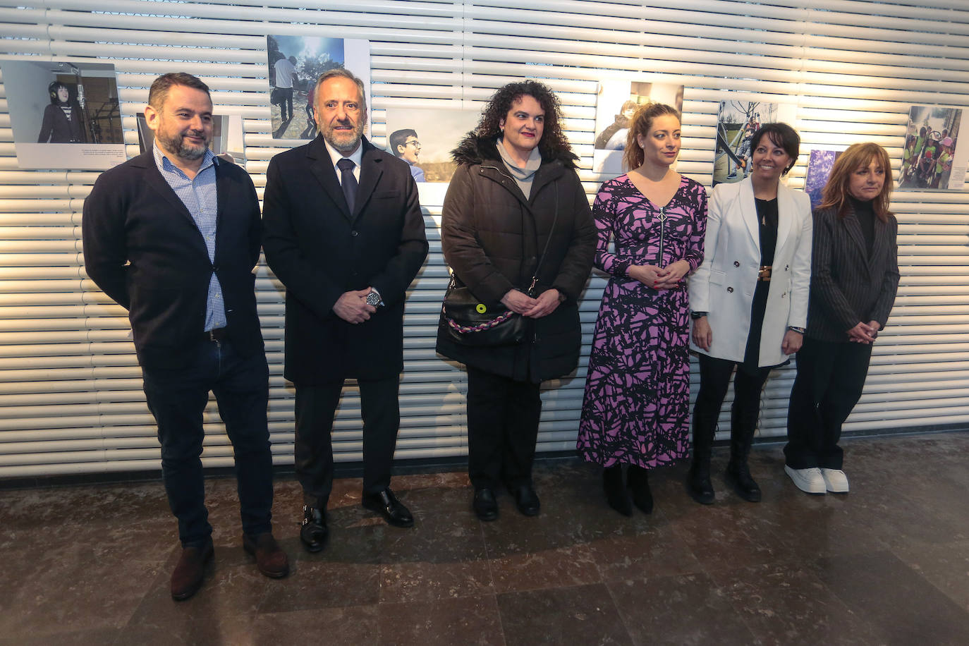 Inauguración de la Exposición del I Concurso de Fotografía «Un feliz viaje por la vida» organizada por la Federación Autismo de Castilla y León.