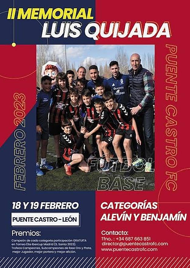 Carteñ del II Memorial Luis Quijada. 