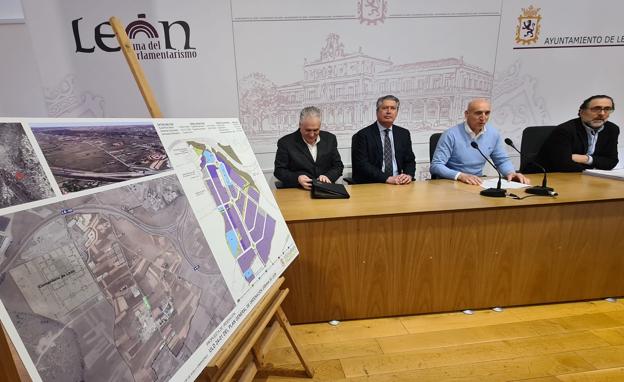 Presentación de los avances para la conversión en suelo industrial de un área de 1,2 millones de metros cuadrados en Puente Castro.