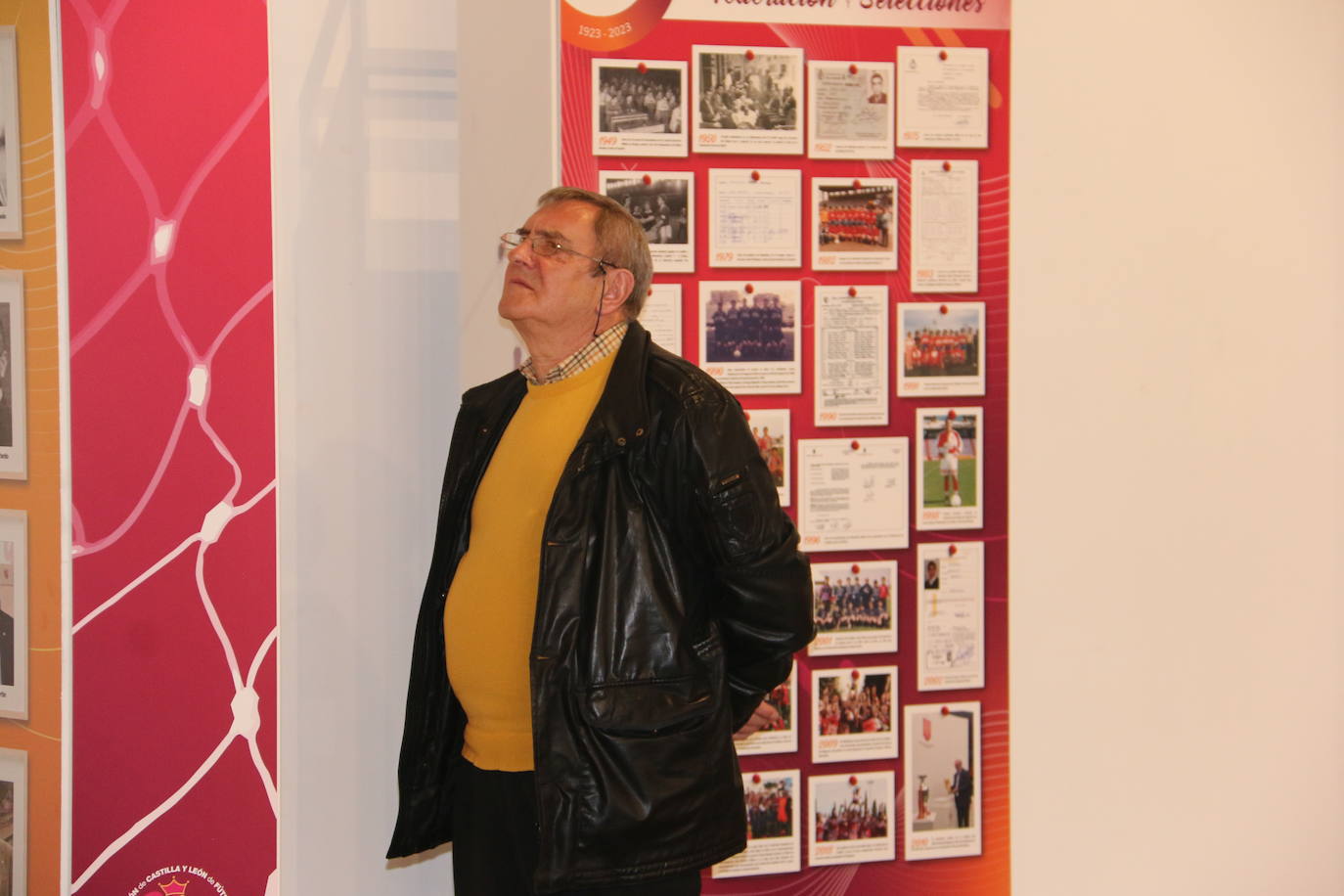 Exposicion itinerante de la Federación de Castilla y león de Fútbol