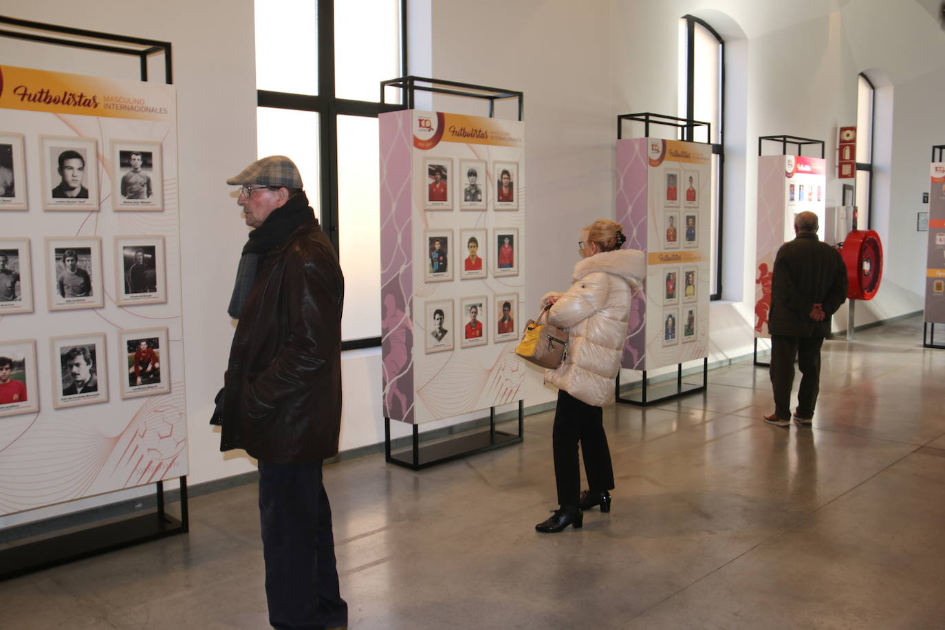 Exposicion itinerante de la Federación de Castilla y león de Fútbol