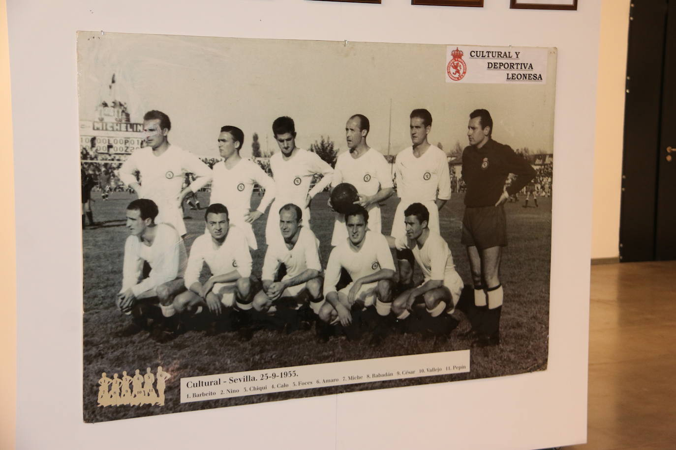 Exposicion itinerante de la Federación de Castilla y león de Fútbol