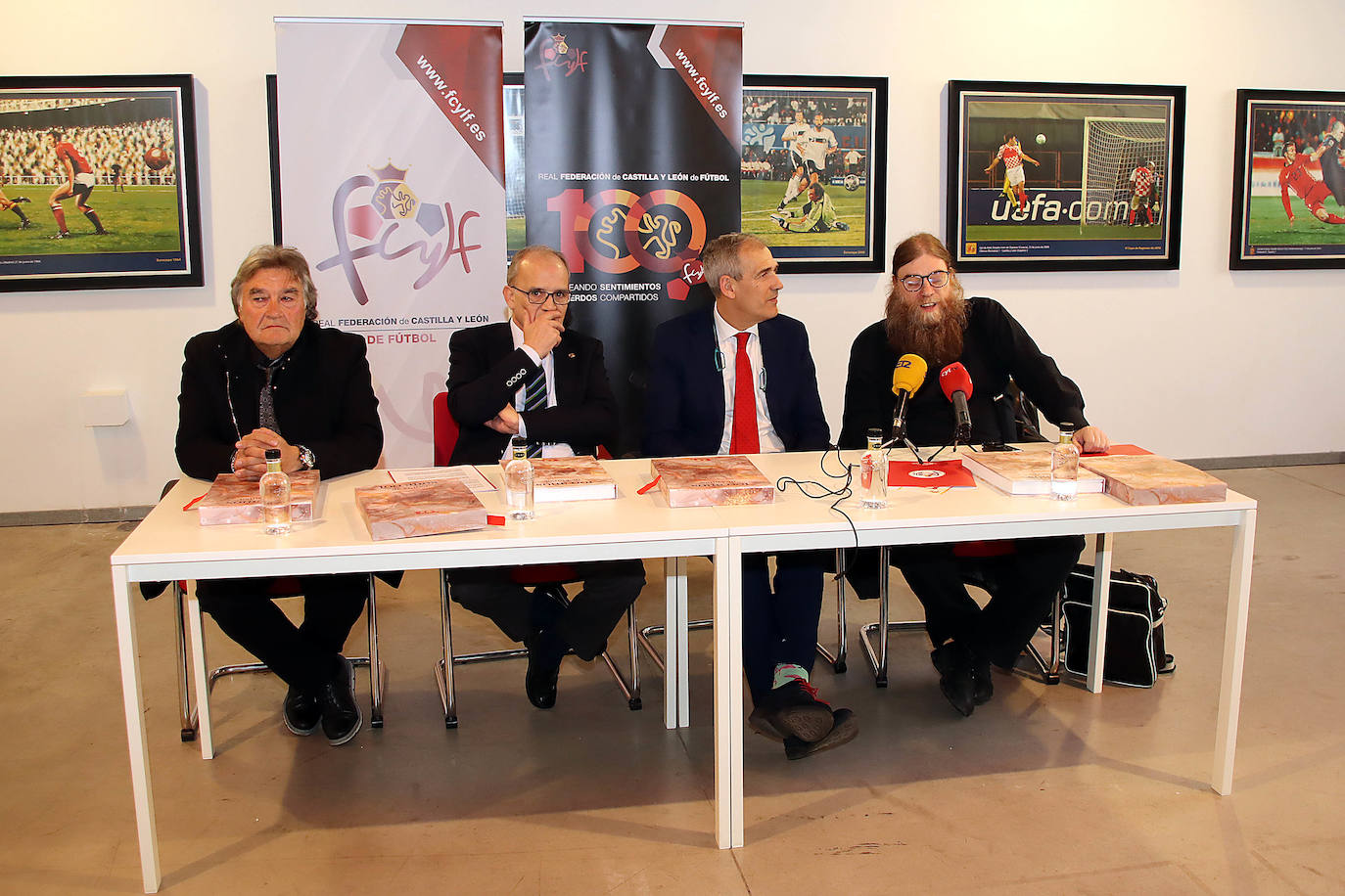 Exposicion itinerante de la Federación de Castilla y león de Fútbol