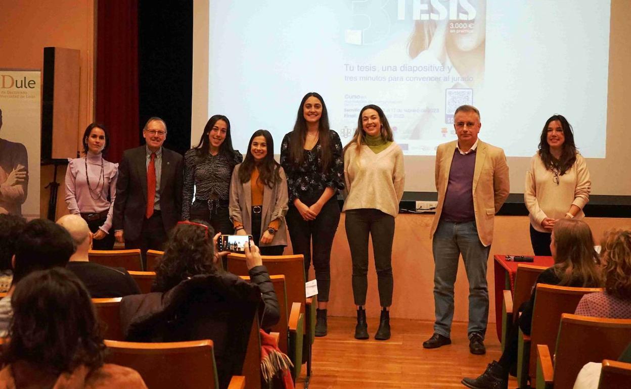 Los institutos Ordoño II, Sánchez Albornoz y Juan del Enzina han acogido esta semana las tres semifinales del Concurso 3 Minutos Tesis.