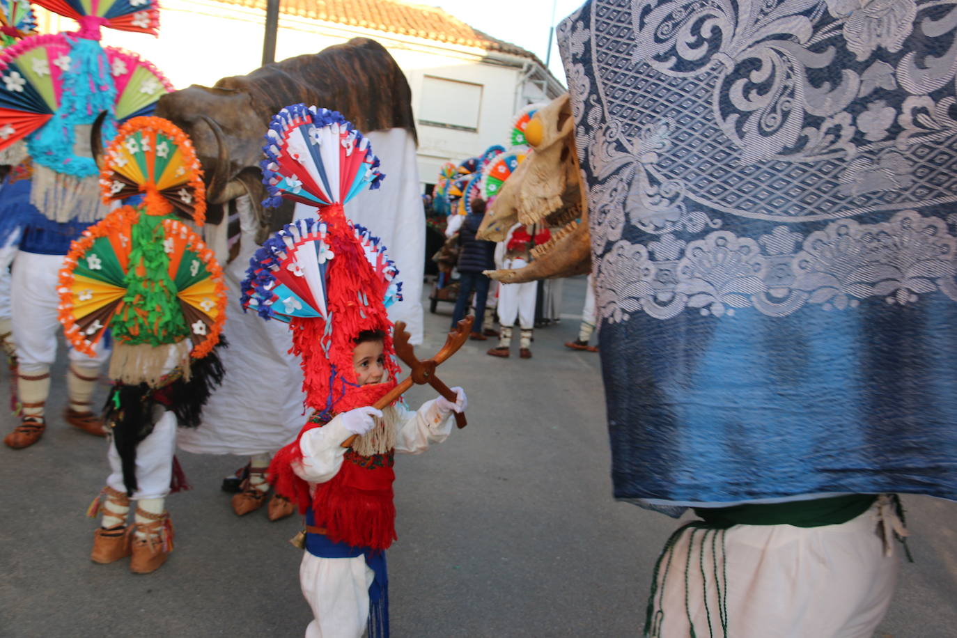 Cimanes del Tejar ha celebrado una de sus fiestas más enraizadas, el antruejo más tradicional