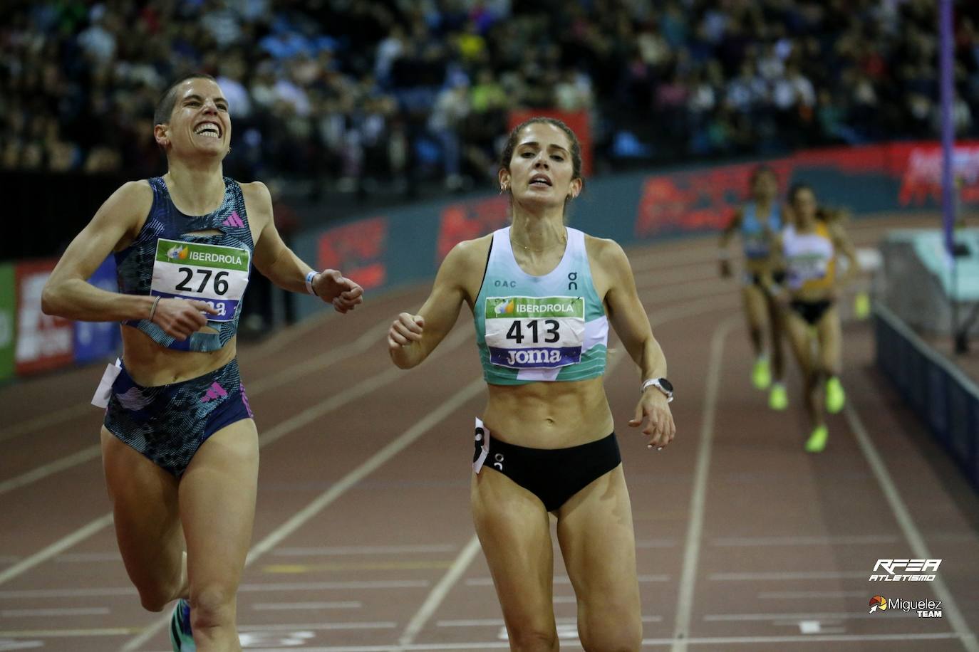 Los atletas leoneses hacen historia en el Campeonato de España de pista Cubierta.