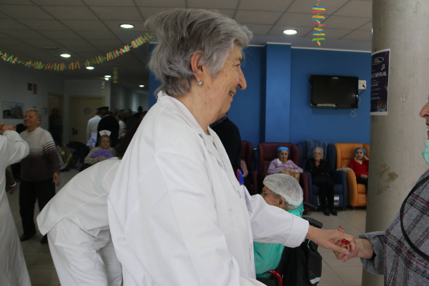 Celebración de Carnaval en Alzheimer León.
