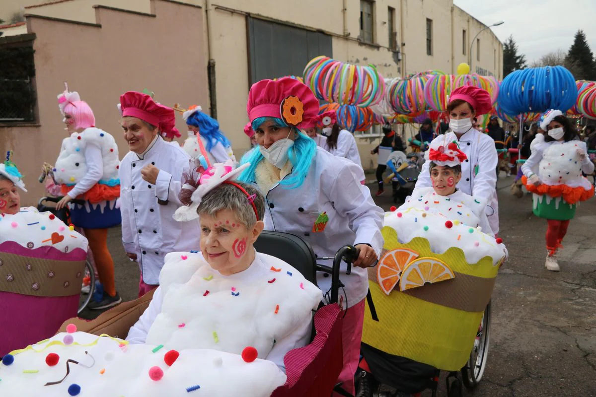 La Bañeza despide el Carnaval con su tradicional desfile que ha congregado a cientos de personas en torno a los disfraces más originales de la provincia.