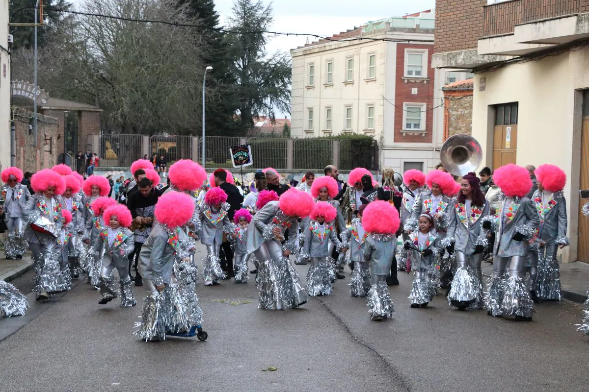 La Bañeza despide el Carnaval con su tradicional desfile que ha congregado a cientos de personas en torno a los disfraces más originales de la provincia.