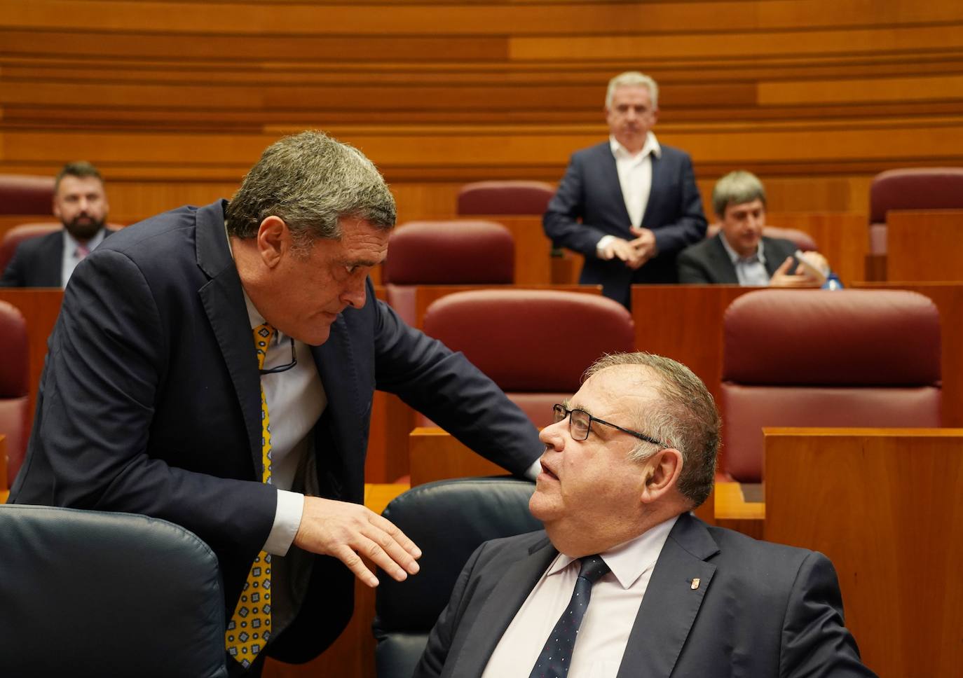 Primera jornada del pleno de las Cortes de Castilla y León que comienza con la sesión de control al Ejecutivo.