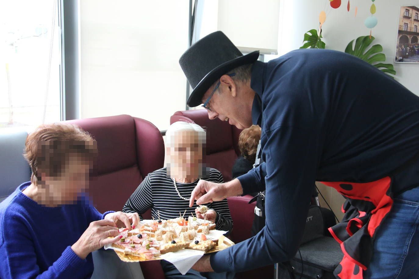 Celebración de Carnaval en Alzheimer León.