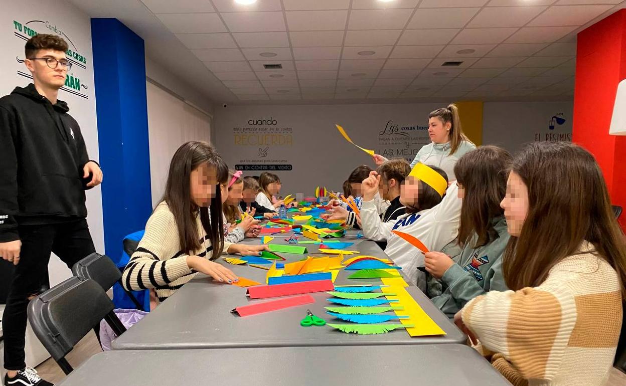 Los más pequeños pudieron disfrutar de la actividad propuesta.