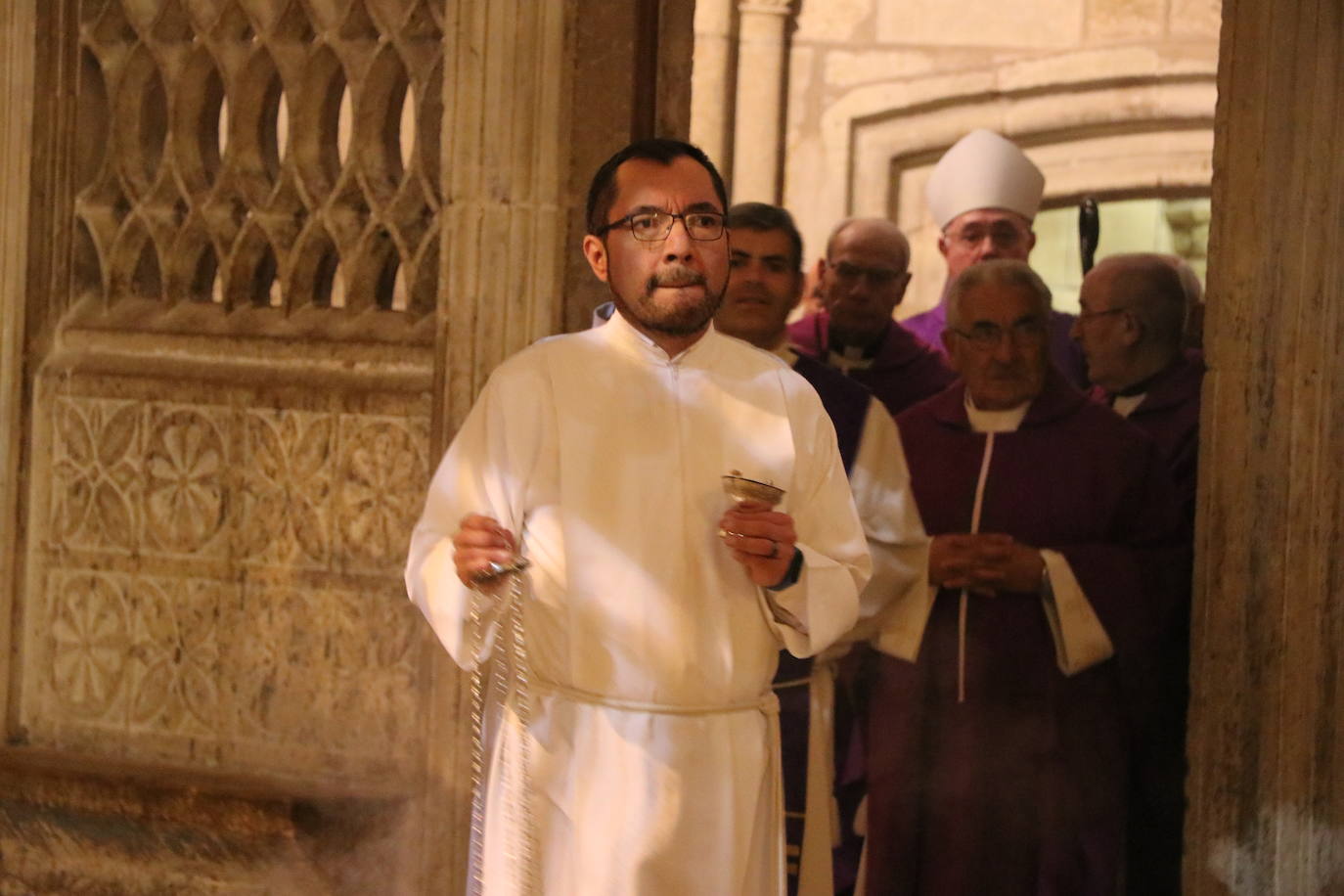 La Catedral acoge el acto central de la Diócesis de León que ha contado con la presencia del obispo Luis Ángel.