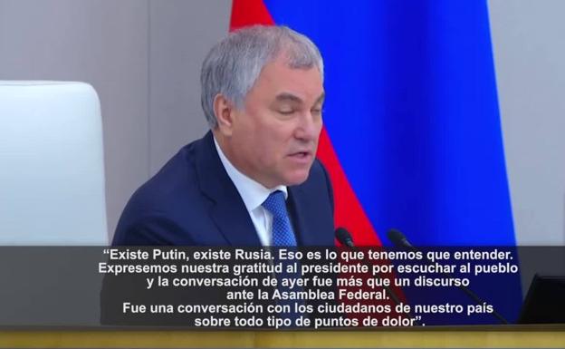 La Duma Estatal, la Cámara Baja del Parlamento de Rusia, ha aprobado este miércoles un proyecto de ley suspendiendo la participación de Moscú en el Nuevo Tratado de Reducción de Armas Estratégicas (START).