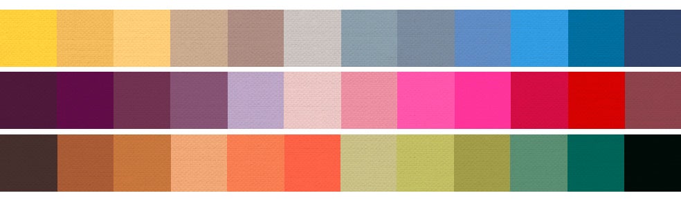 El Pantone de la moda española