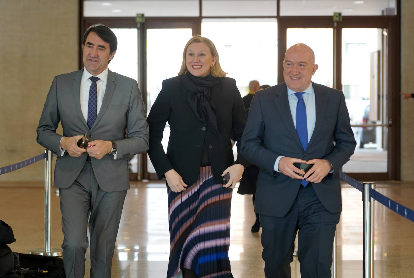 Intervención del presidente de las Cortes Carlos Pollán en el acto institucional del XL Aniversario del Estatuto de Autonomía de Castilla y León. 