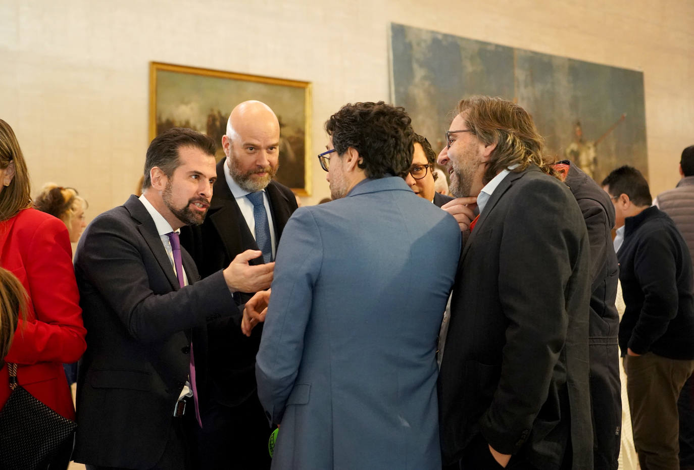 Intervención del presidente de las Cortes Carlos Pollán en el acto institucional del XL Aniversario del Estatuto de Autonomía de Castilla y León. 