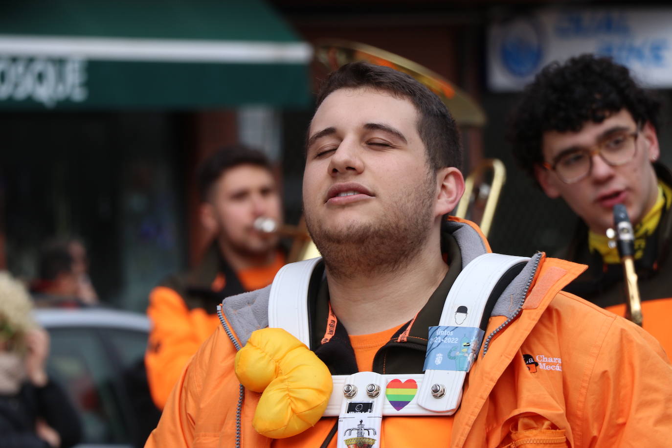 Imagen del desfile de Carnaval en Astorga 