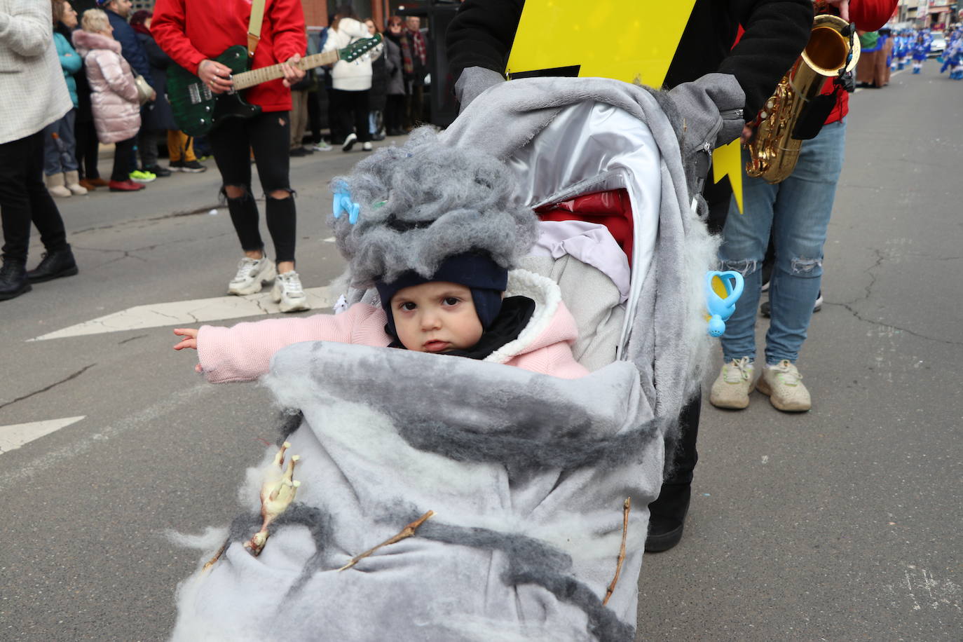 Imagen del desfile de Carnaval en Astorga 