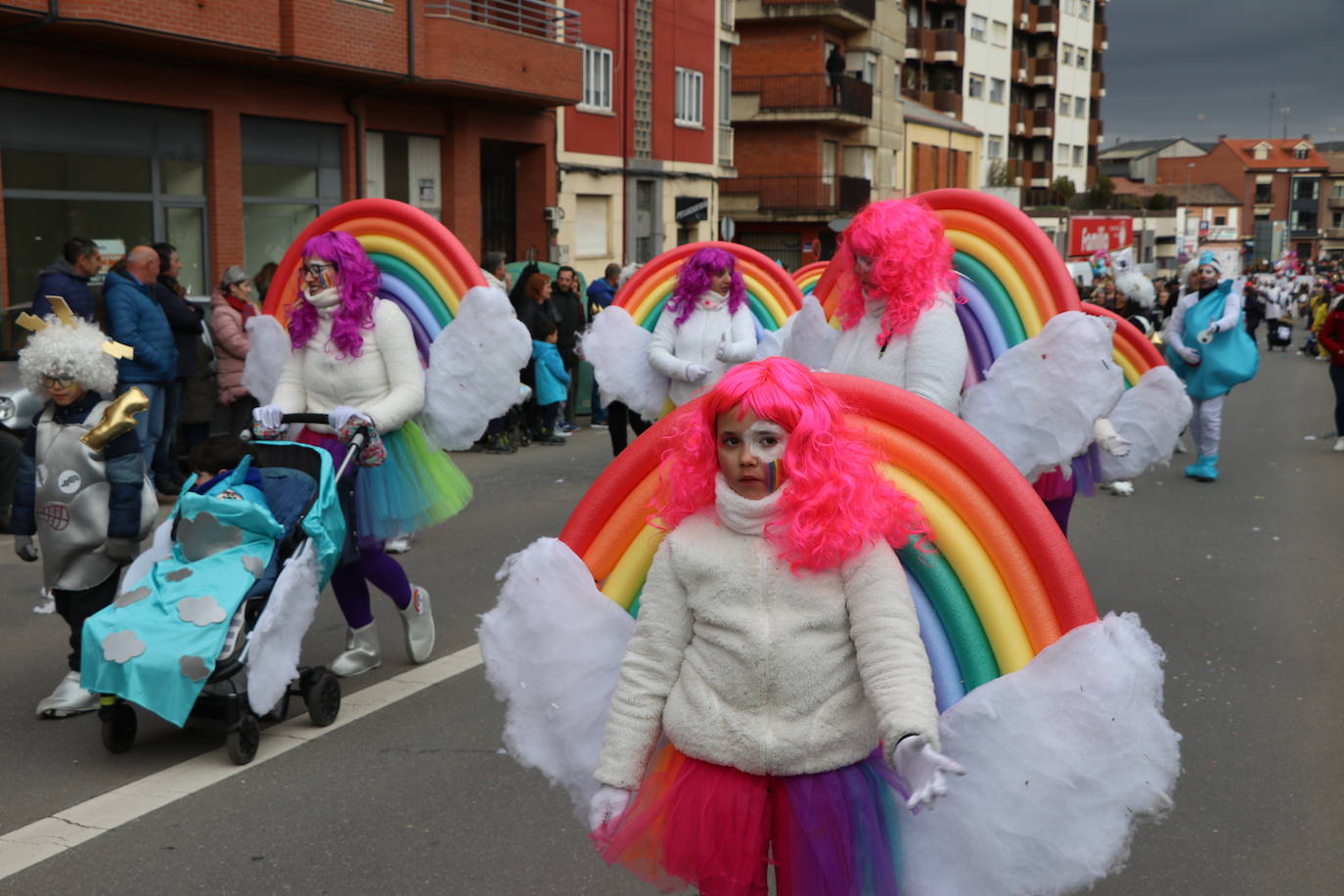 Imagen del desfile de Carnaval en Astorga 