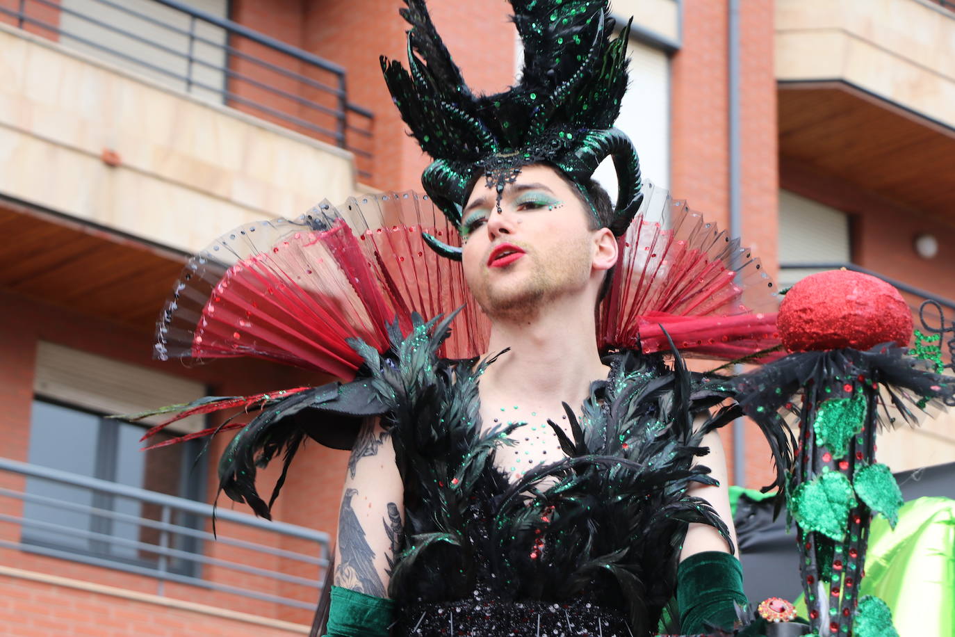 Imagen del desfile de Carnaval en Astorga 