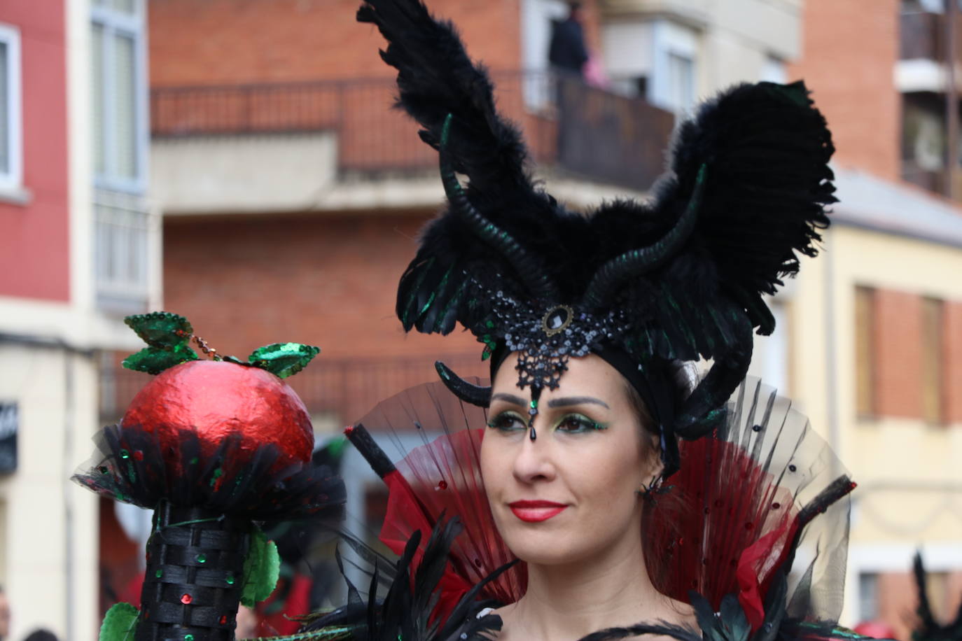 Imagen del desfile de Carnaval en Astorga 