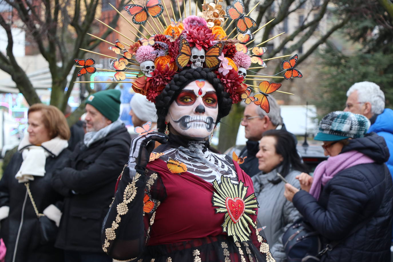 Imagen del desfile de Carnaval en Astorga 