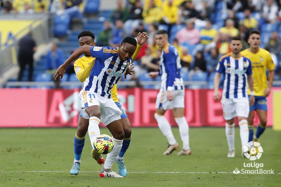 El conjunto berciano se midió a Las Palmas en el estadio Gran Canaria en busca de una victoria clave para buscar la permanencia