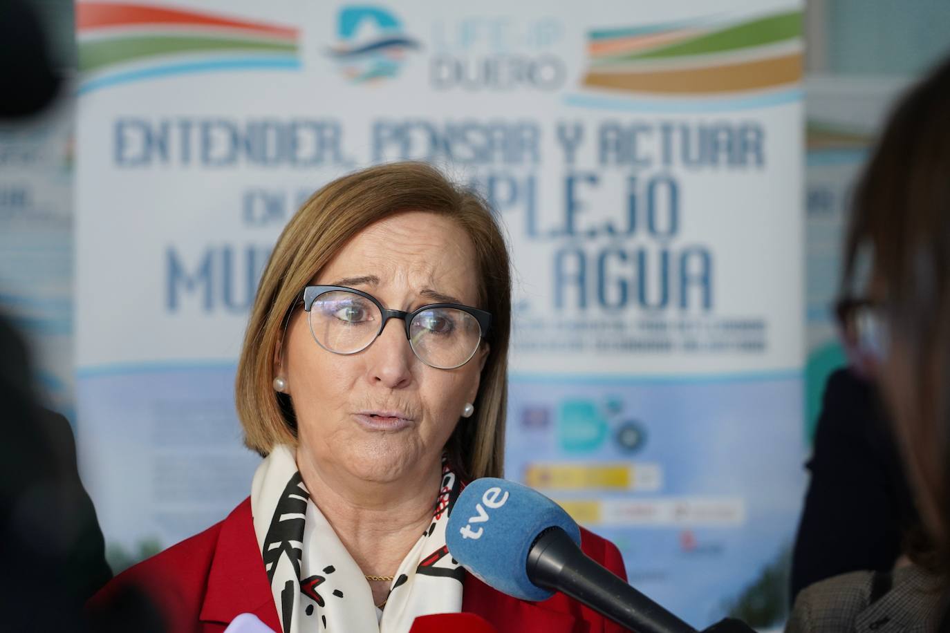 La presidenta de la Confederación Hidrográfica del Duero (CHD), María Jesús Lafuente.