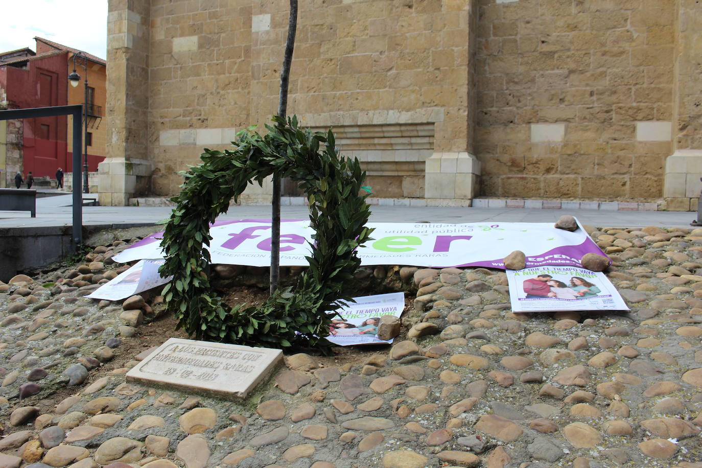 Aderle organiza un acto para dar visibilidad a los pacientes de enfermedades raras en León. 