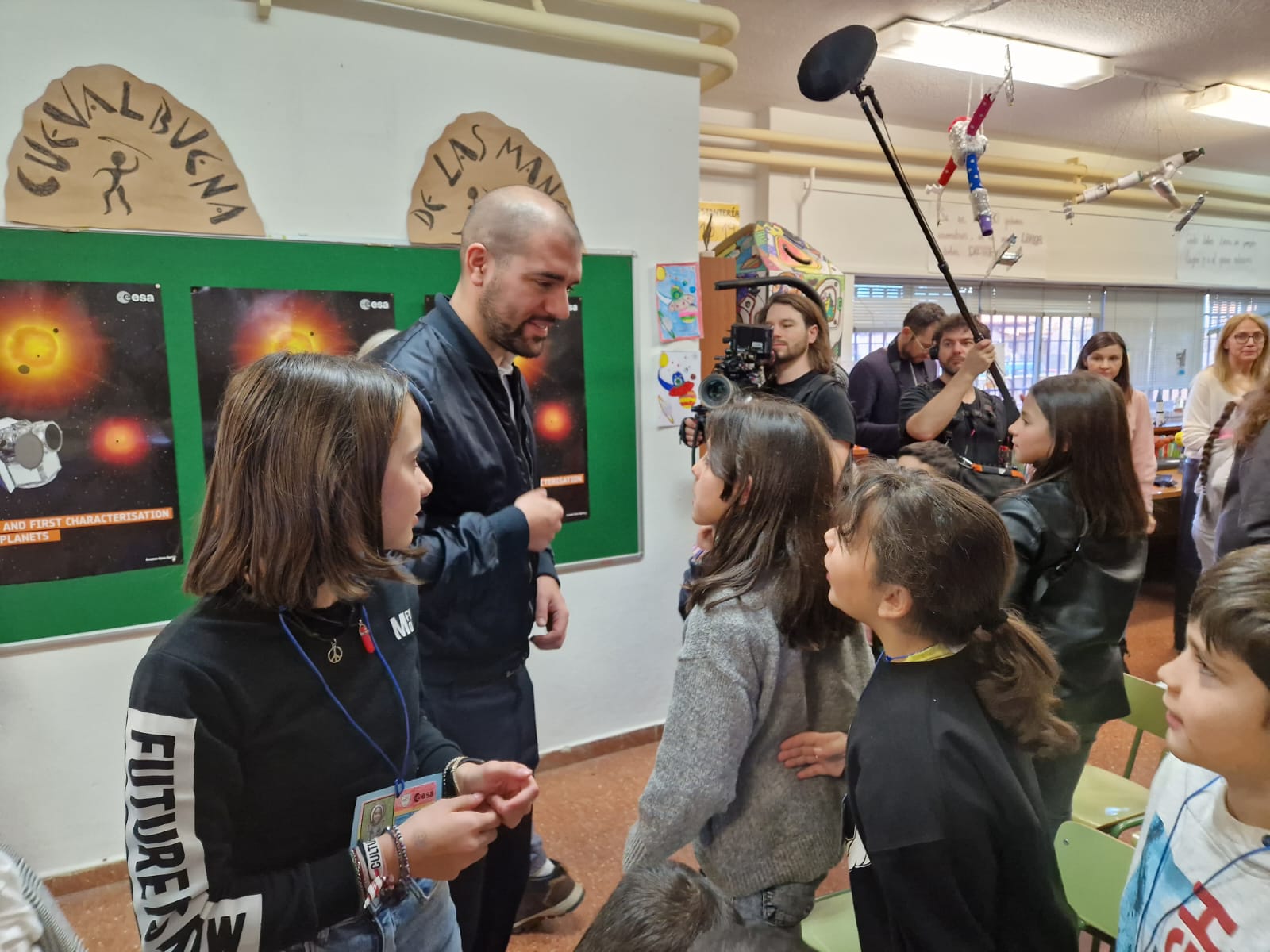 Fotos: Visita del Pablo Álvarez Colegio Público Antonio de Valbuena
