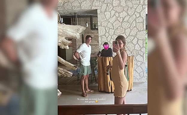 María Pombo y Pablo Castellano: Derroche de amor en su viaje a México