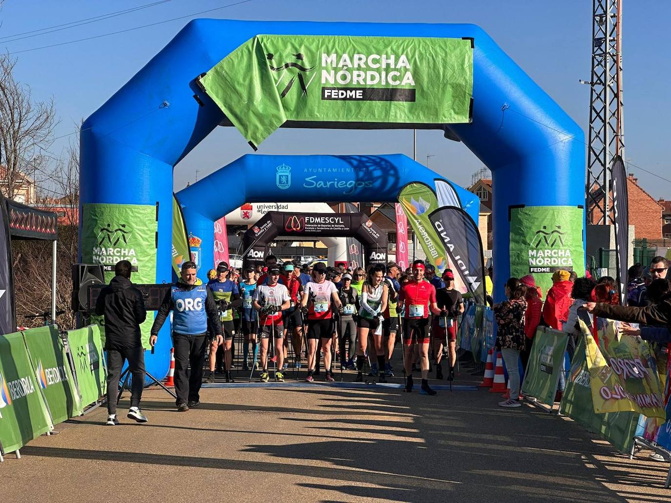 Marcha Nórdica en Sariegos