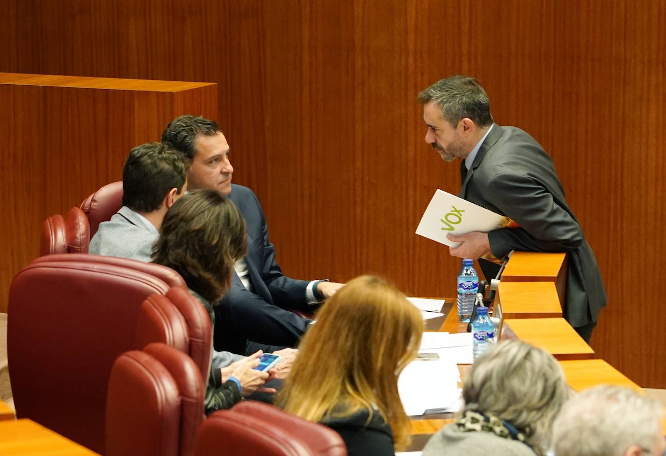 Pleno de las Cortes de Castilla y León celebrado este 8 de marzo. 